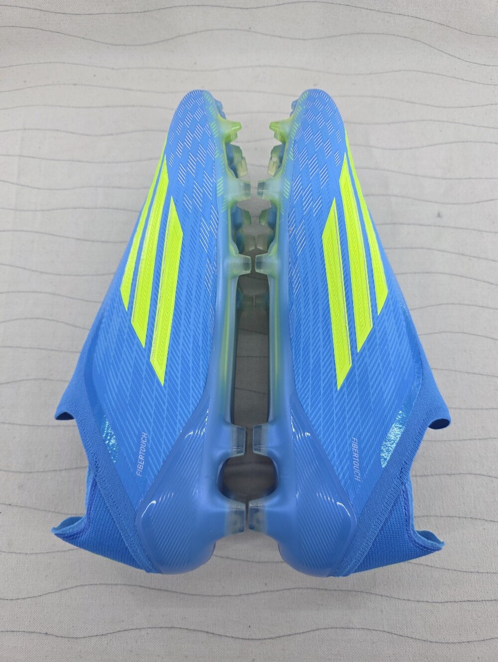 Adidas F50 Elite Laceless FG Lucid Blue Soccer Cleats JR6461 Sz 9.5 Men/10.5 Wom - Picture 7 of 11